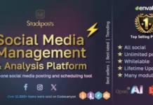 Stackposts – Social Marketing Tool v8.2.0 Nulled