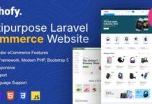 Shofy (v1.3.8) eCommerce & Multivendor Marketplace Laravel Platform Nulled