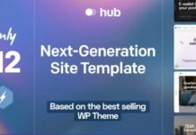 Hub (v1.5) HTML Responsive Multi-Purpose Template Nulled