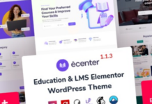 Ecenter Theme Free Download (v1.1.5) Ecenter Education WordPress Theme