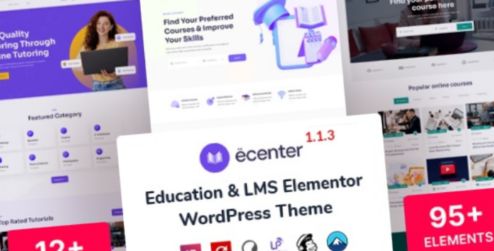 Ecenter Education WordPress Theme