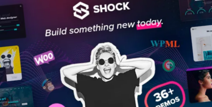 Shock Agency and Portfolio WordPress Theme